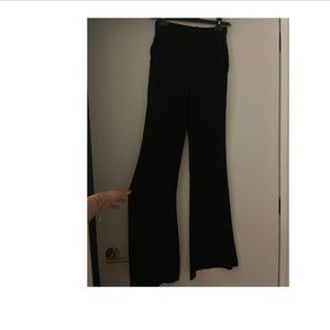 Zara Chic Black Flare PANTS